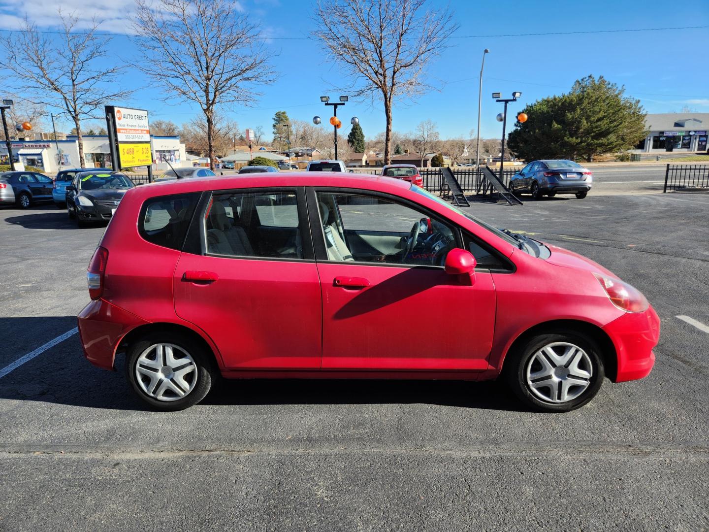 2007 HONDA FIT 5-SPEED MT (JHMGD37427S) with an 1.5L L4 SOHC 16V engine, located at 8595 Washington St., Thornton, CO, 80229, (303) 287-5511, 39.852348, -104.978447 - Photo#4